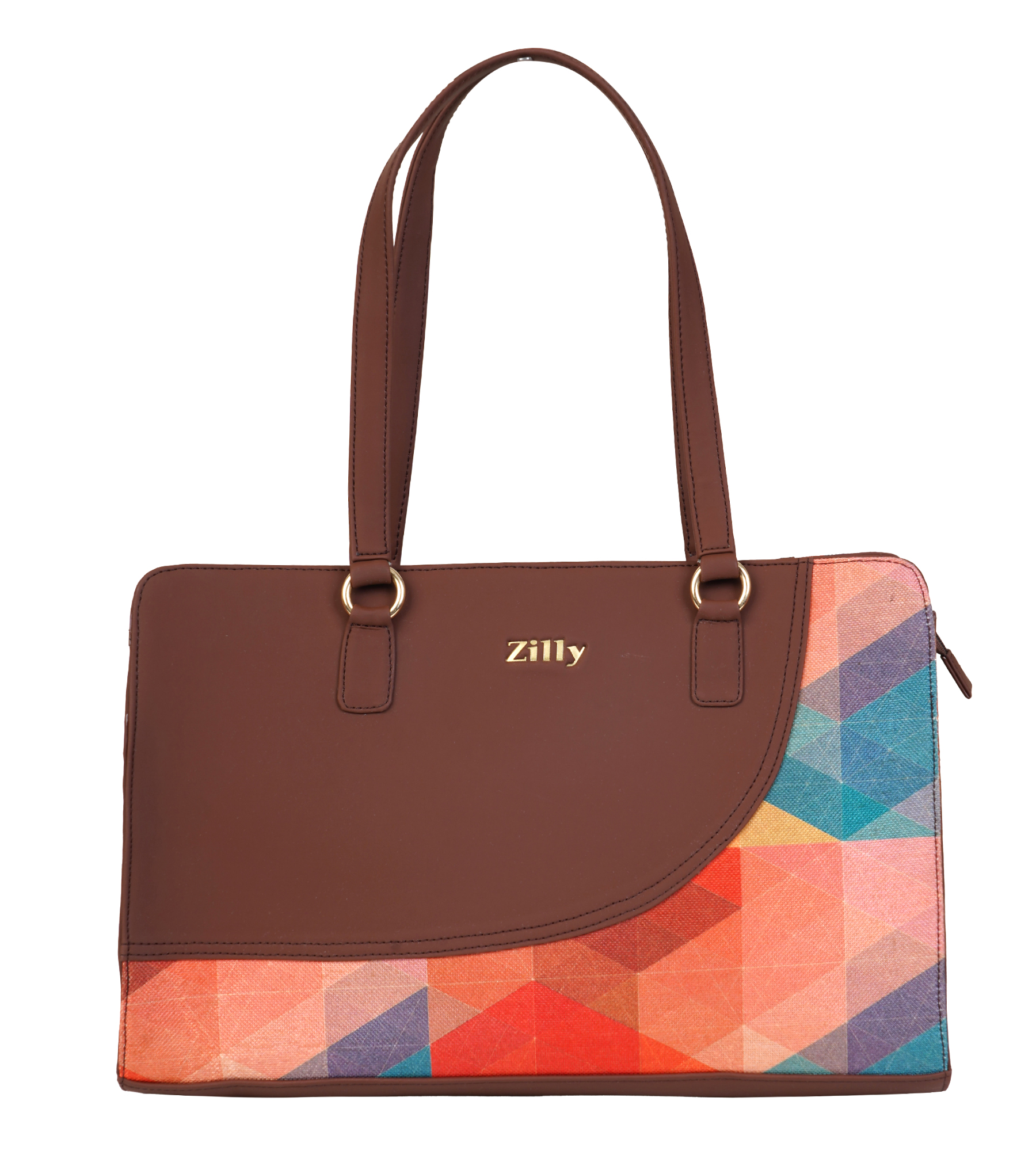 Zilly Women’s Office Essential Tote Bag  -. SEMBARUTHI WEAVE pattern