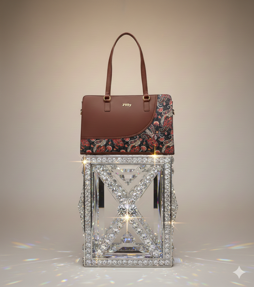 Zilly Women’s Office Essential bag |MAANGUYIL HERITAGE pattern