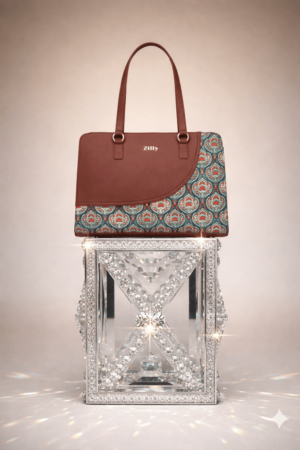 Zilly Women’s Office Essential Bag | KALAIMAGAL CRAFT pattern