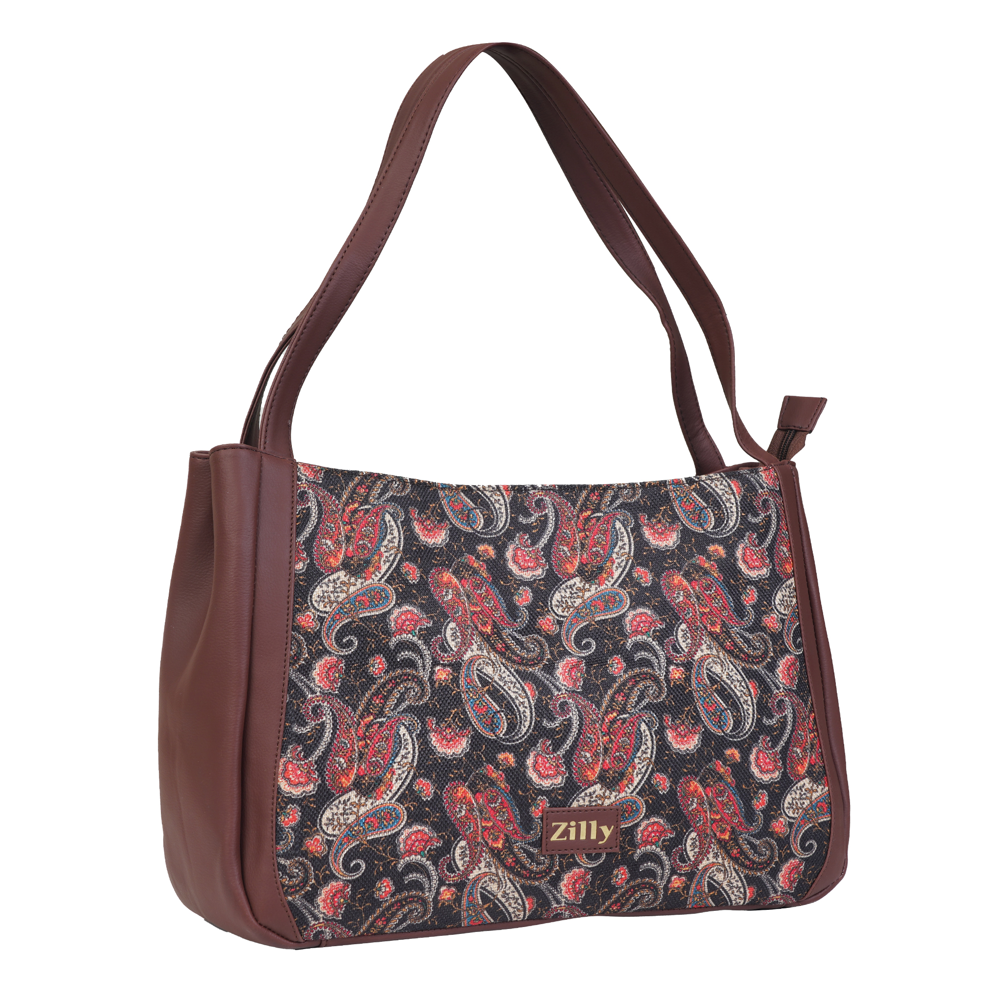 Zilly. U-boat Daily Tote woman's Handbag-Maaguyil heritage pattern