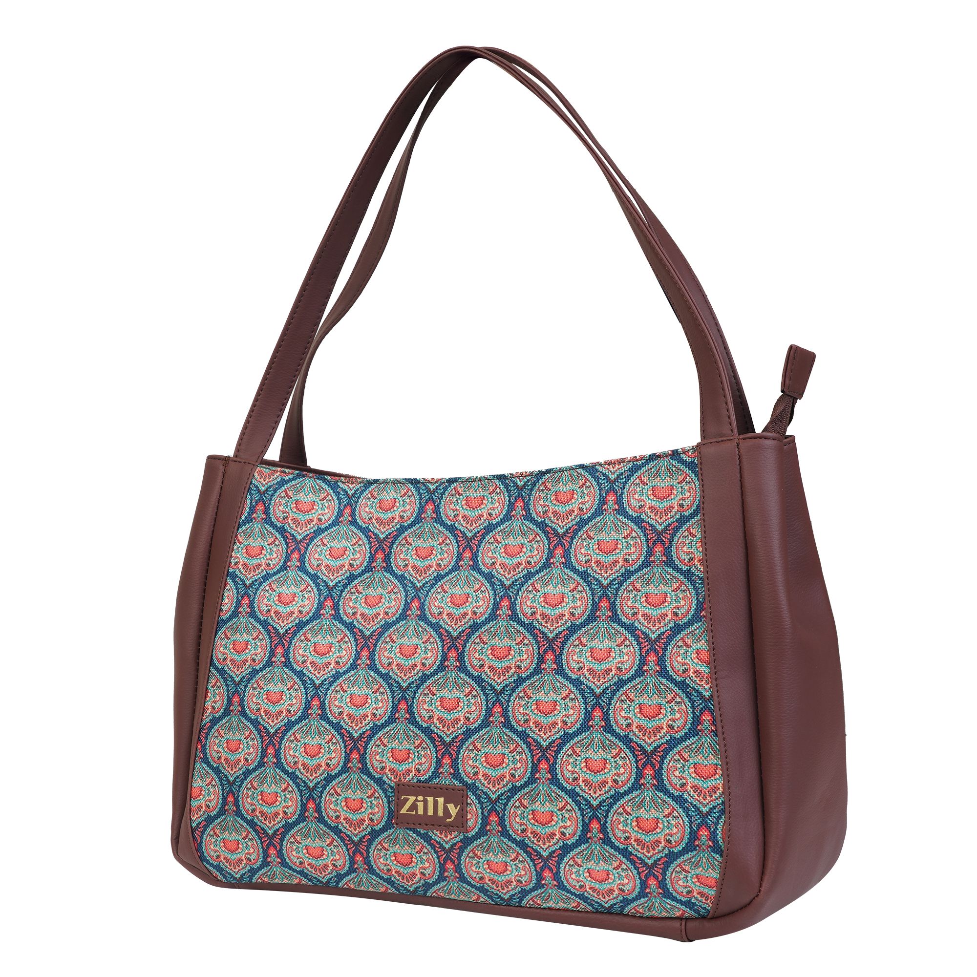 Zilly. U-boat Daily Tote woman's Handbag-Kalaimagal craft pattern