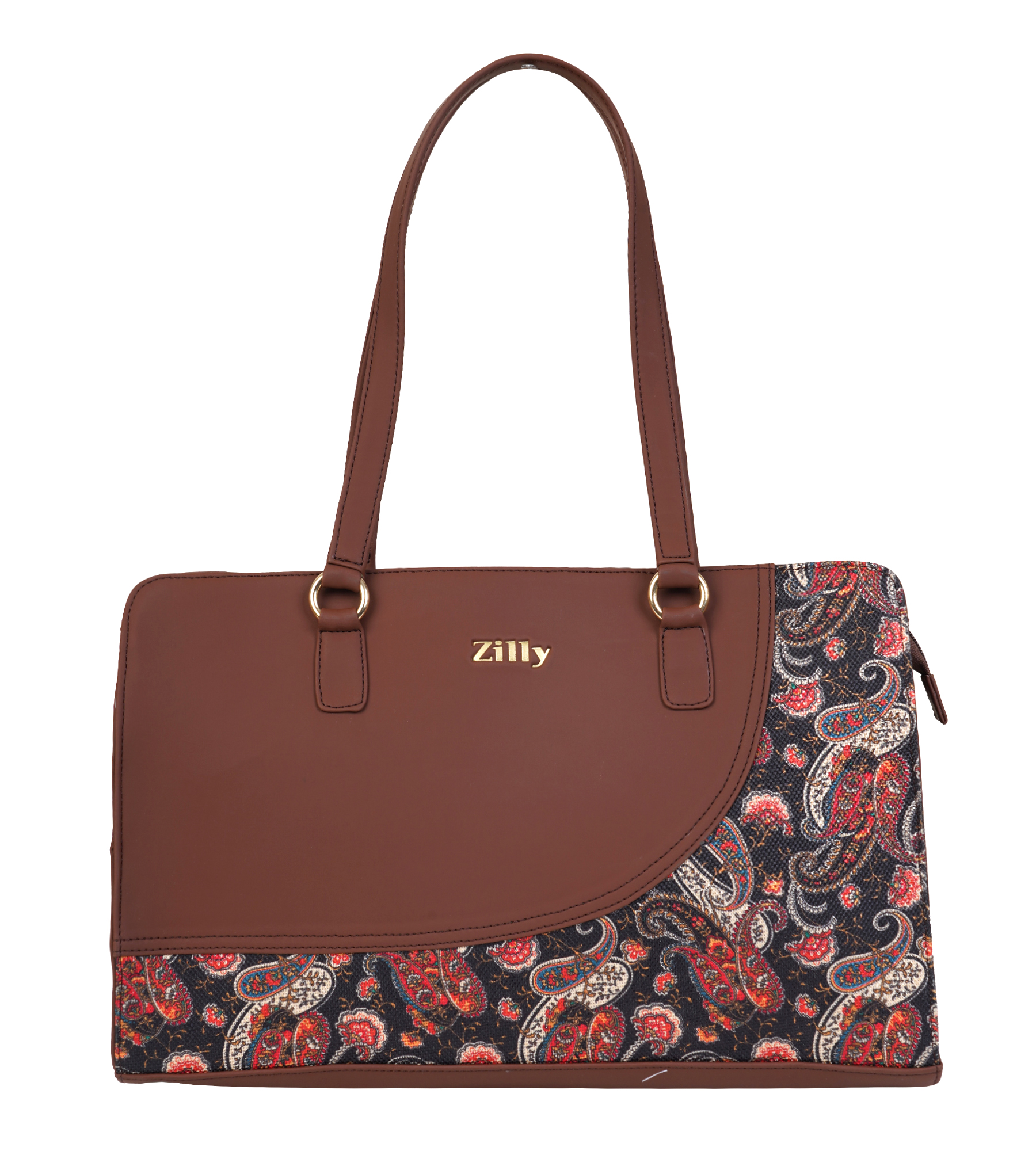 Zilly Women’s Office Essential Tote Bag -MAANGUYIL HERITAGE pattern