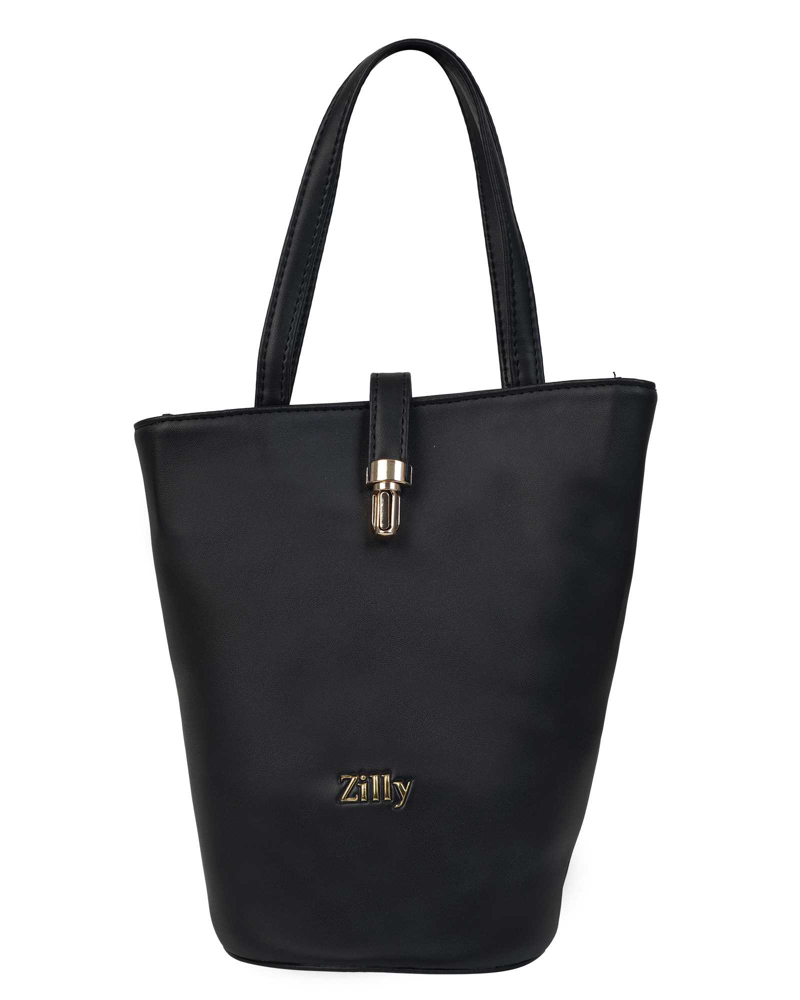 Structured bucket bag - Black