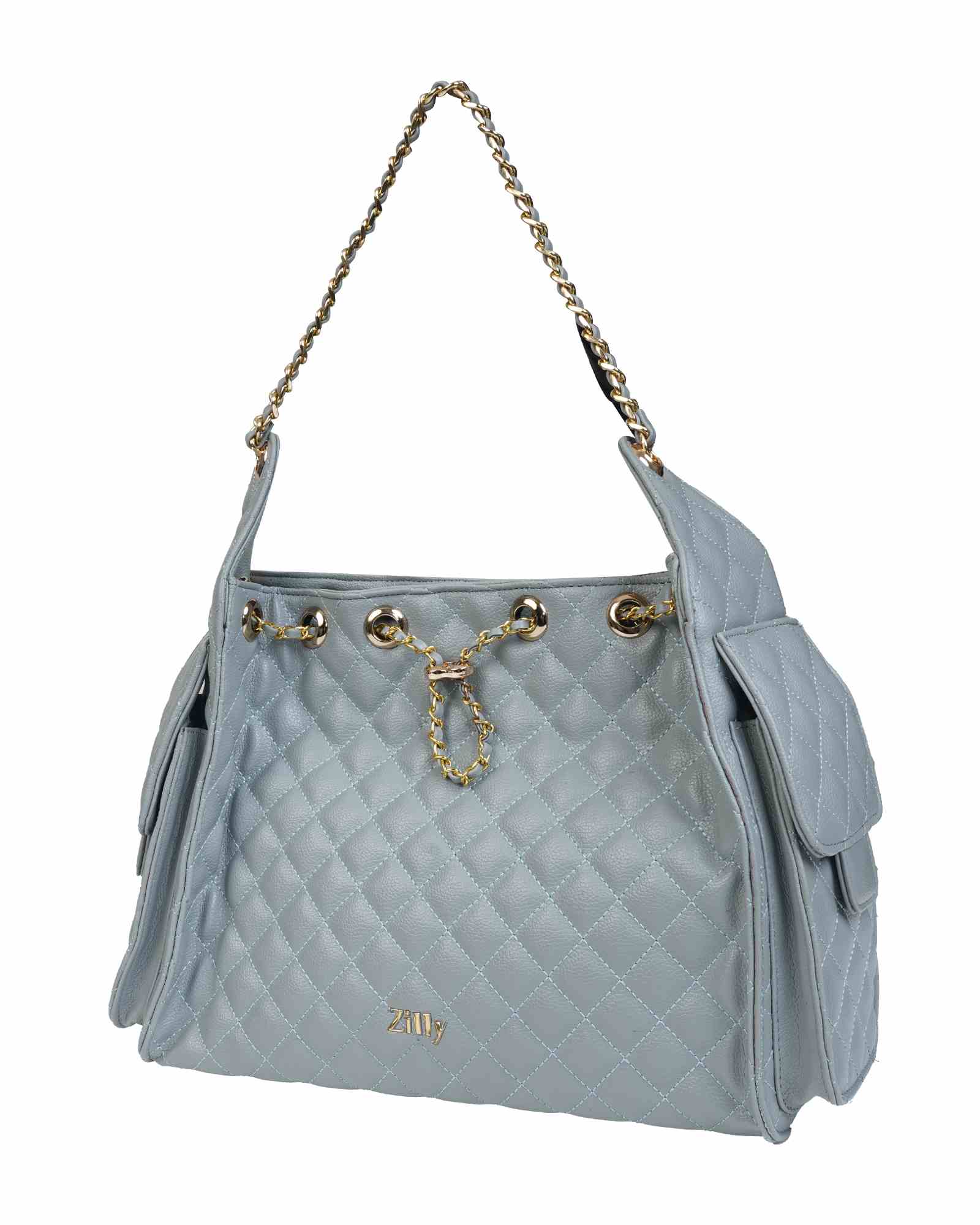 NUWA Silhouette sling bag - Ice blue